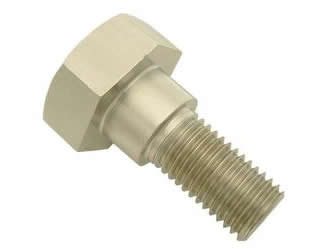 Shoulder outside six angle bolt