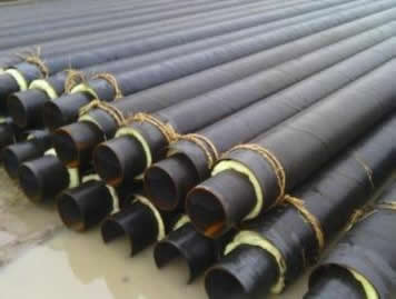 Prefabricated directly buried pipe anti-corrosion insulation