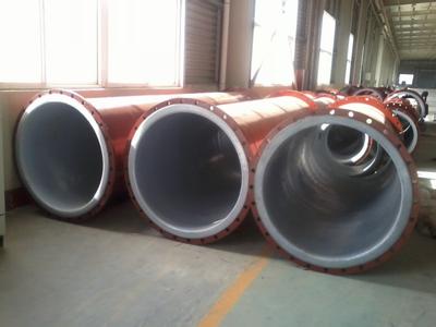 Anticorrosion lining plastic pipe